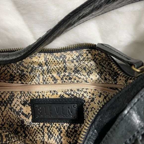 Steven by Steve Madden leather and suede boho shoulder   . - Picture 11 of 16